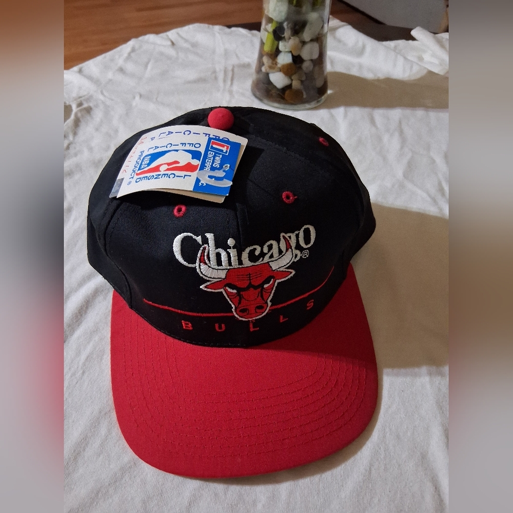 Vintage Chicago Bulls Cap Made In Bangladesh Twins One Size Fits All